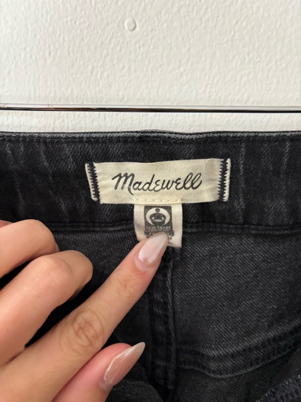Madewell Black Women's Jeans with Classic Label